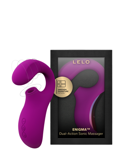 LELO ENIGMA Sex Toy, Deep Rose - view 2, Deep Rose