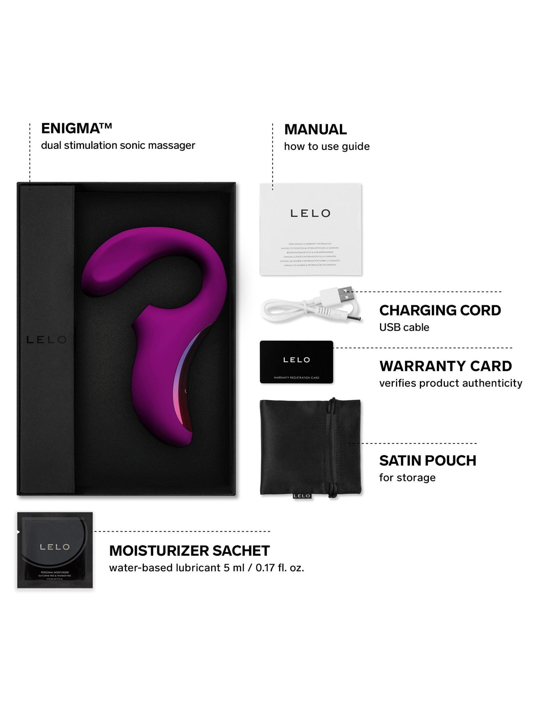Product image 6 of 7, which shows LELO ENIGMA Sex Toy, Deep Rose