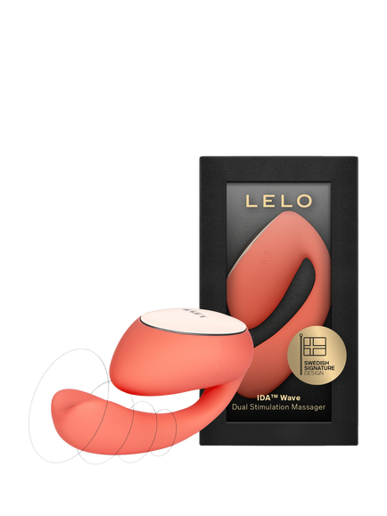 LELO IDA Wave Sex Toy, Coral - view 2, Coral