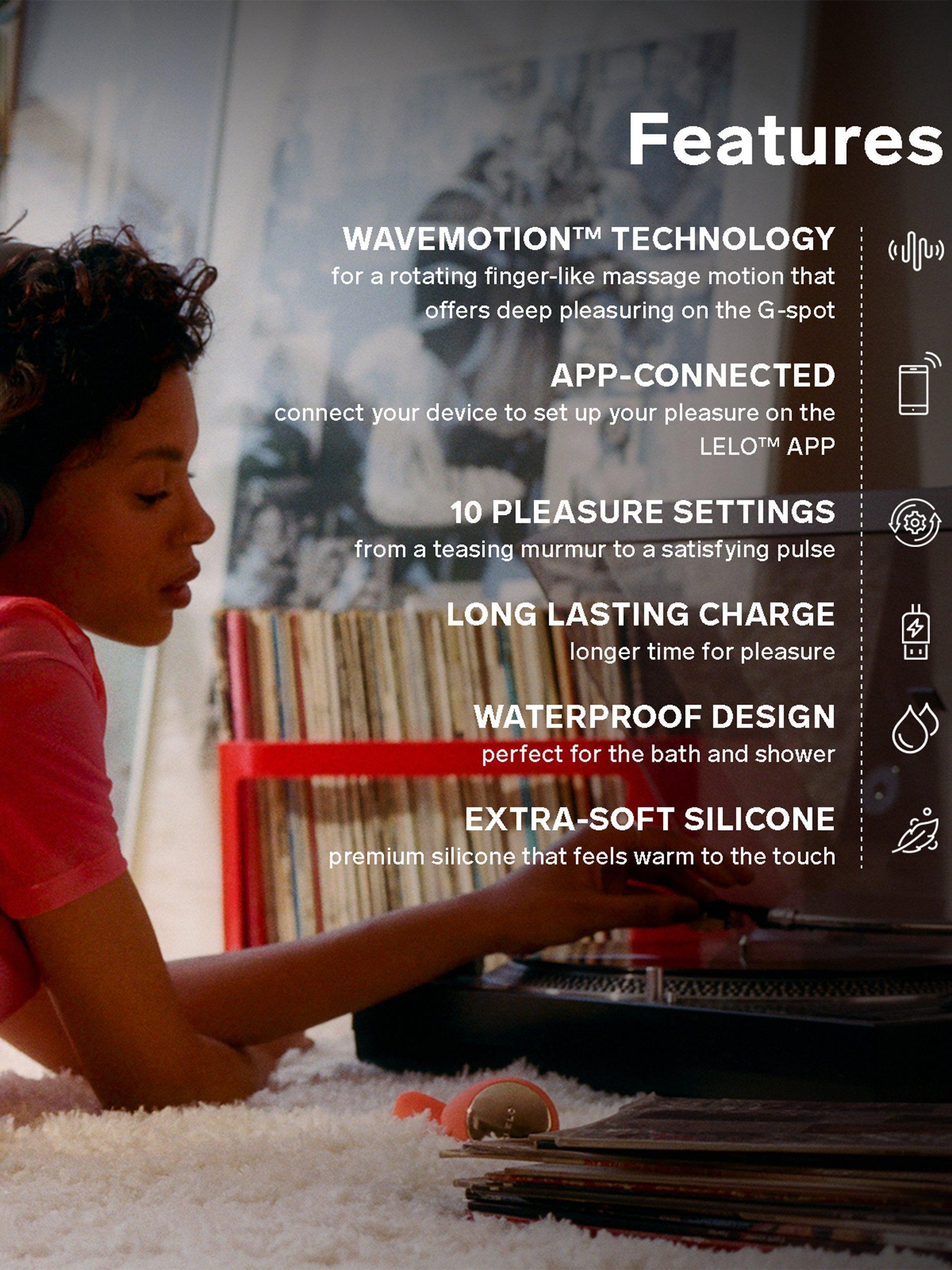 Product image 4 of 7, which shows LELO IDA Wave Sex Toy, Coral