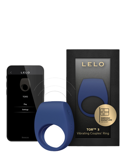LELO TOR 3 Sex Toy, Base Blue - view 2, Base Blue