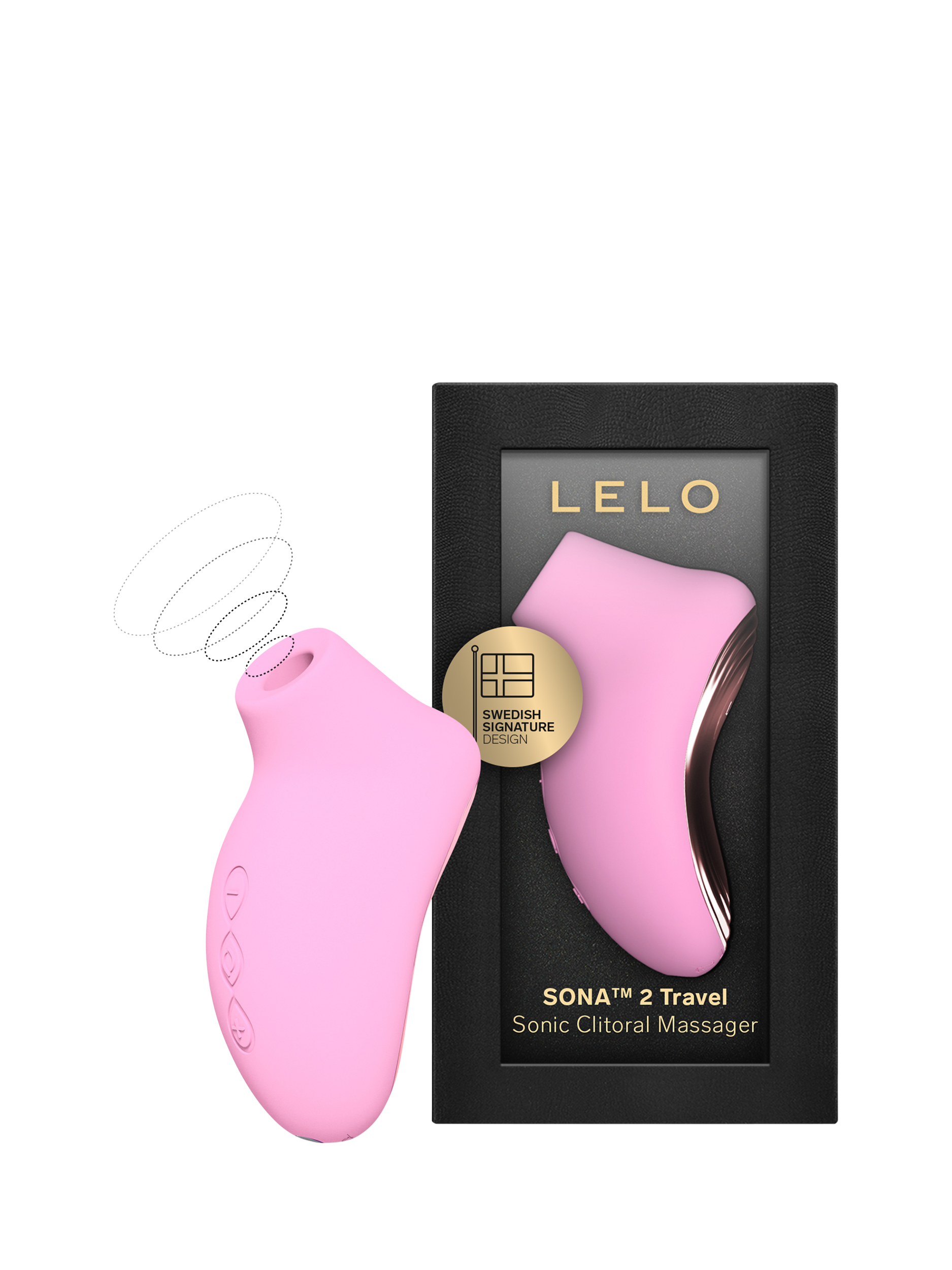 Product image 3 of 8, which shows LELO SONA 2 Travel Sex Toy, Pink