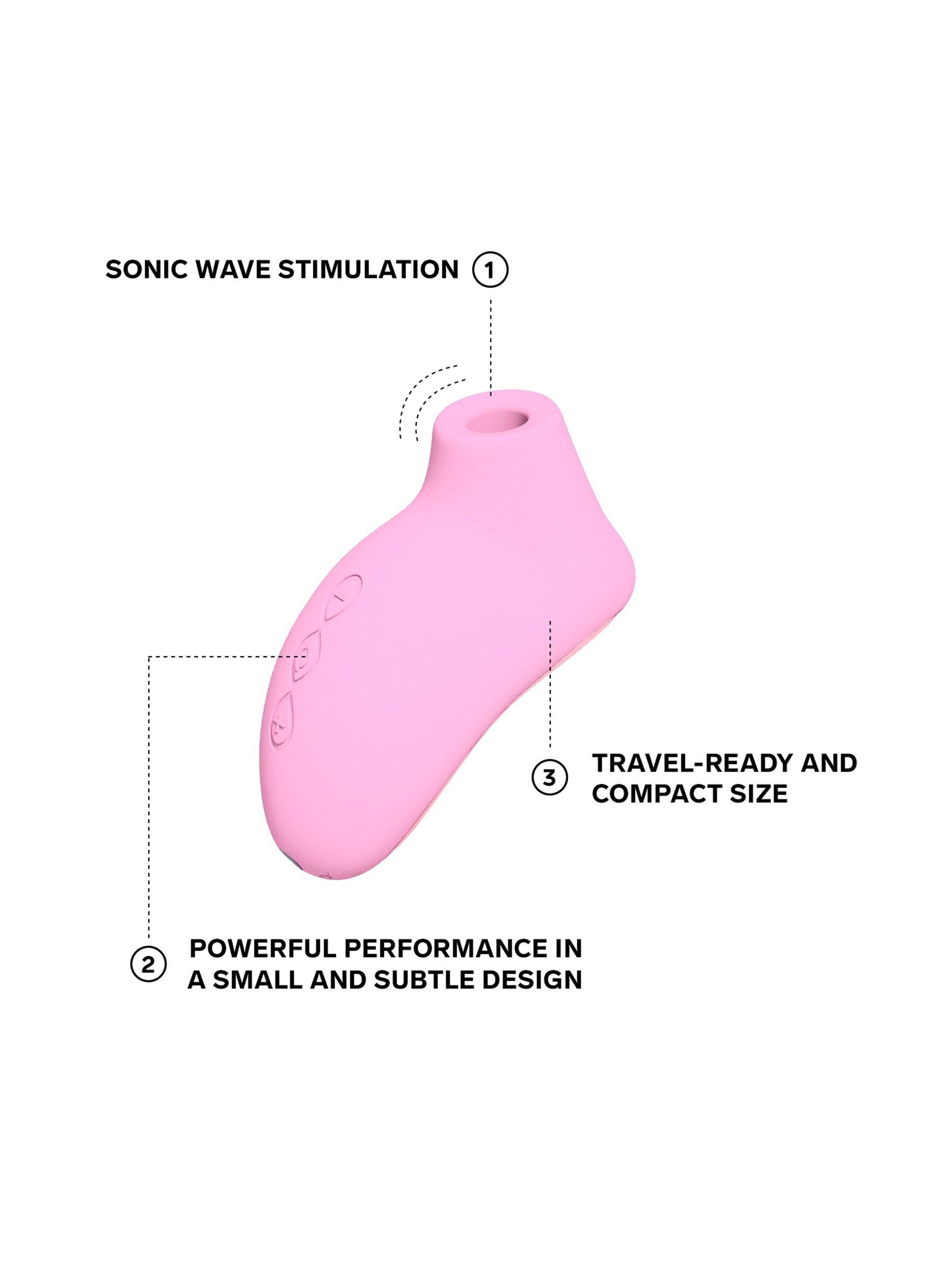 Product image 4 of 8, which shows LELO SONA 2 Travel Sex Toy, Pink