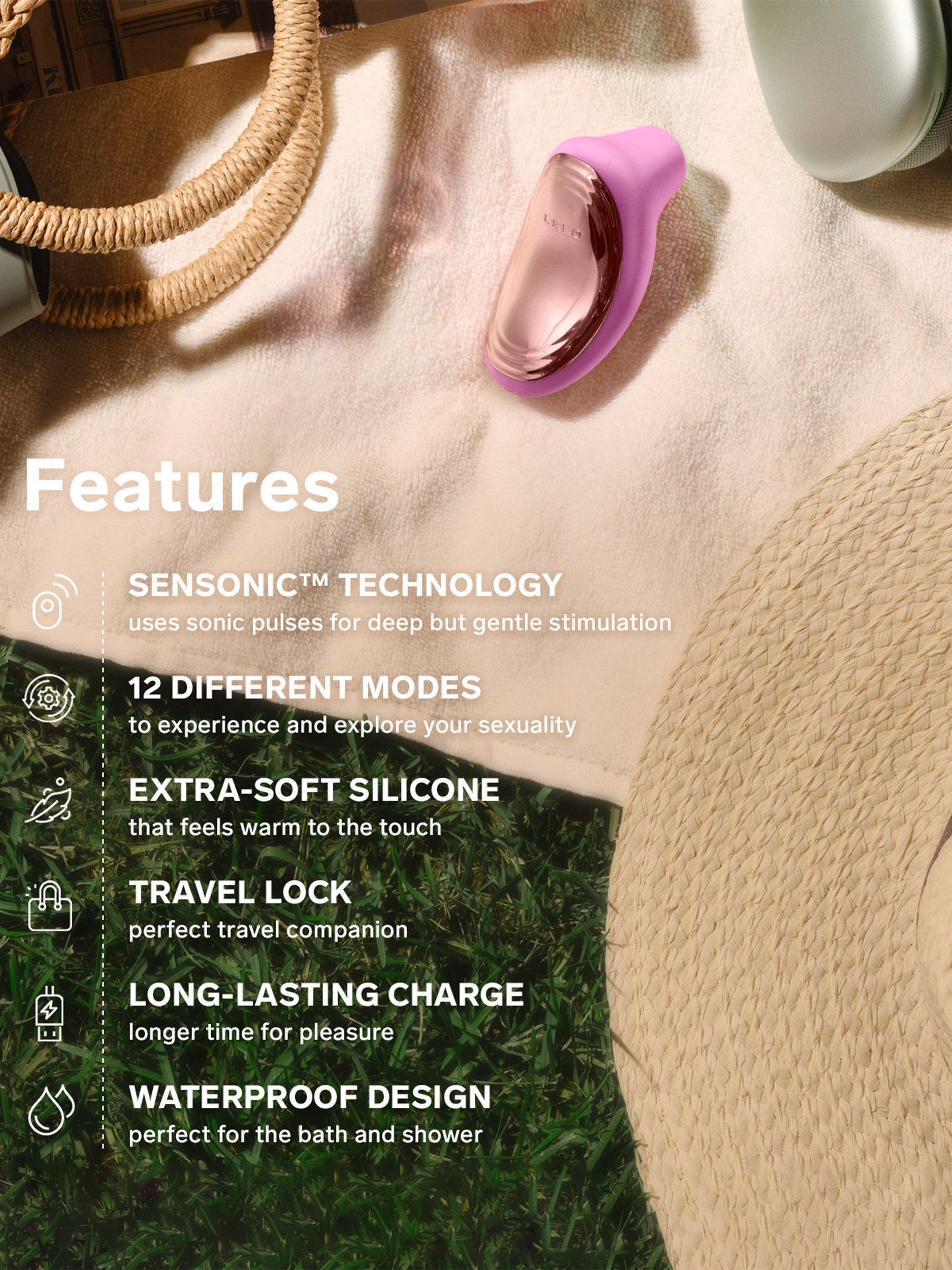 Product image 5 of 8, which shows LELO SONA 2 Travel Sex Toy, Pink