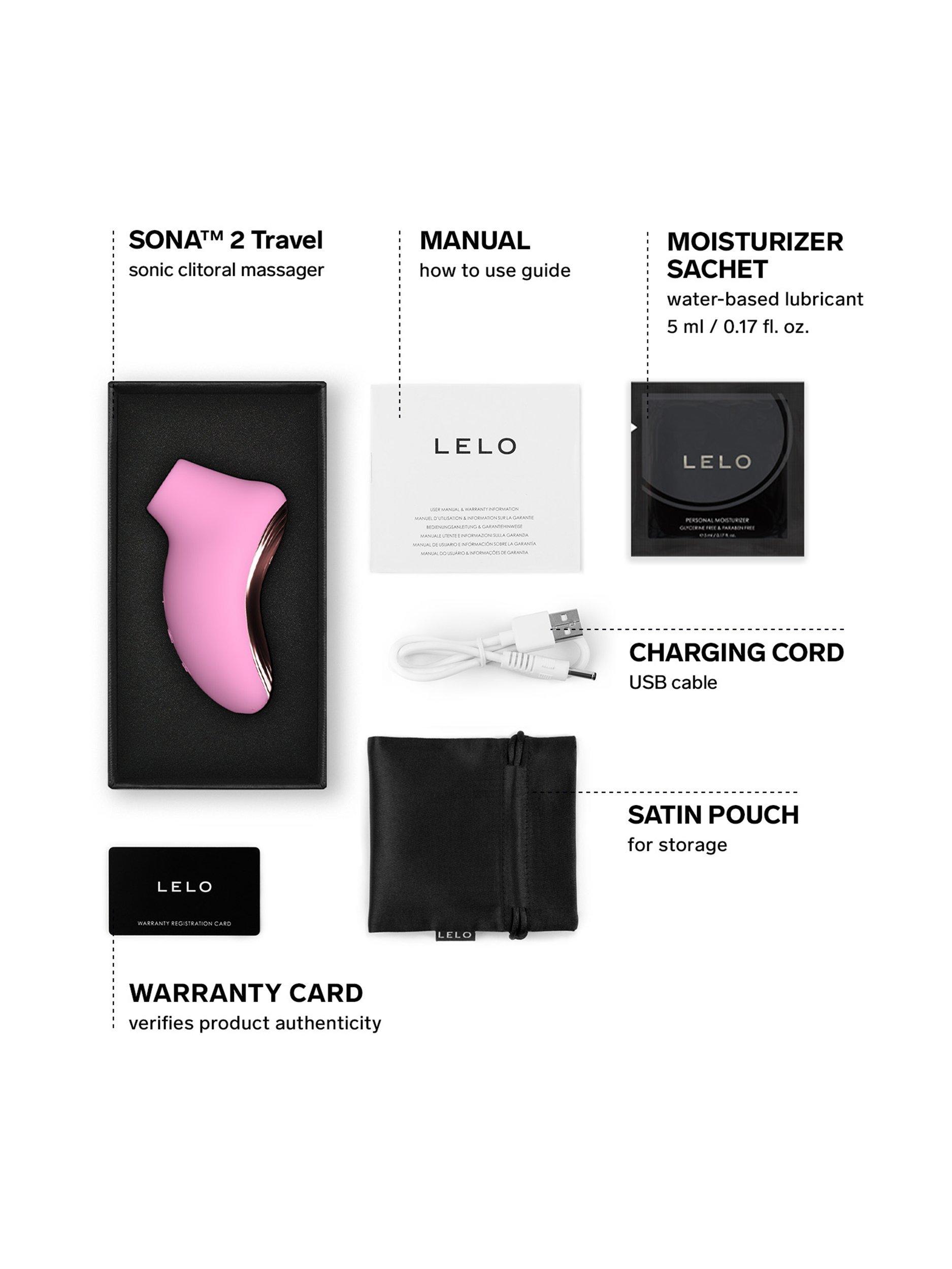 Product image 7 of 8, which shows LELO SONA 2 Travel Sex Toy, Pink