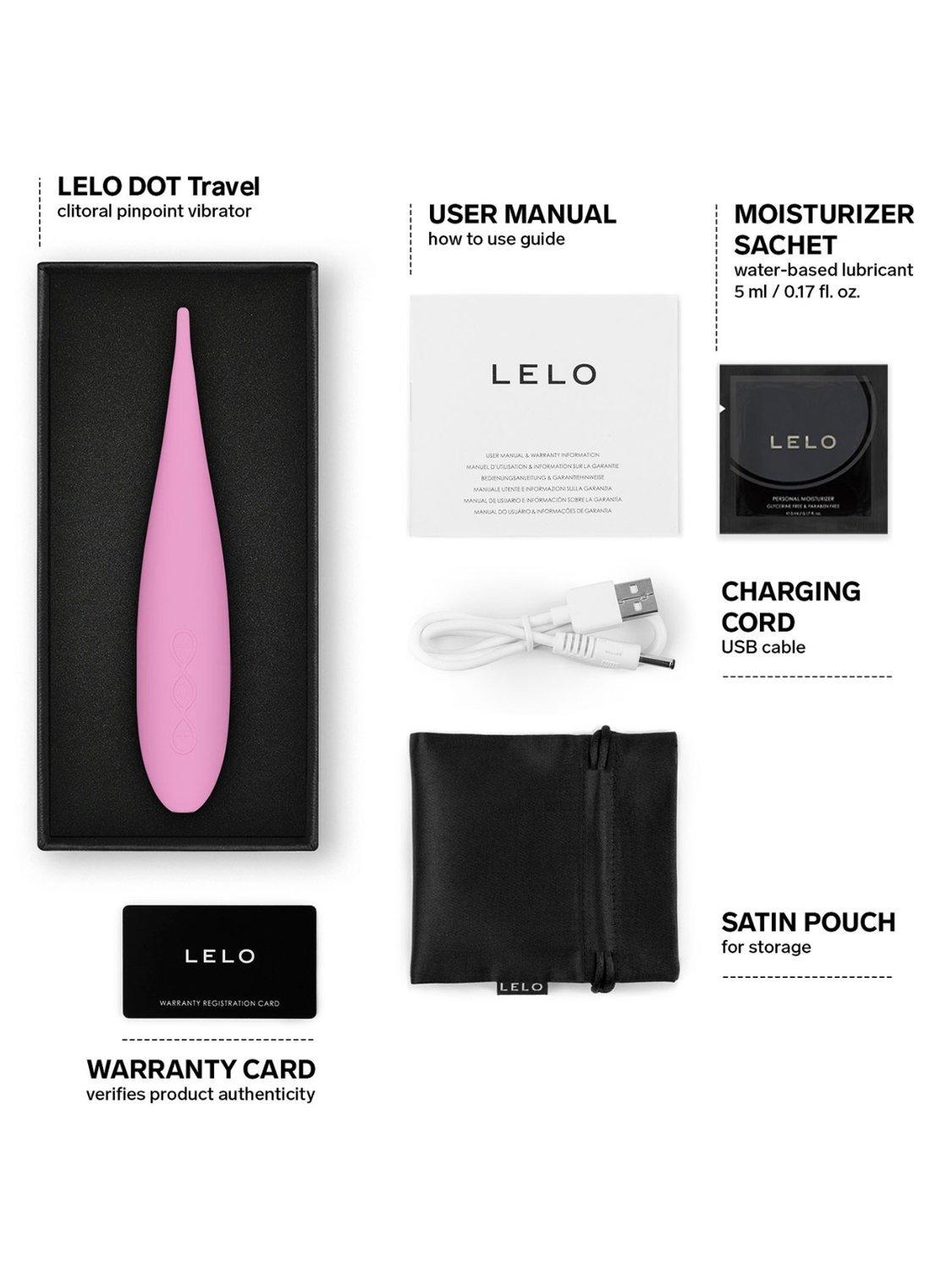 LELO DOT Travel Sex Toy, Pink