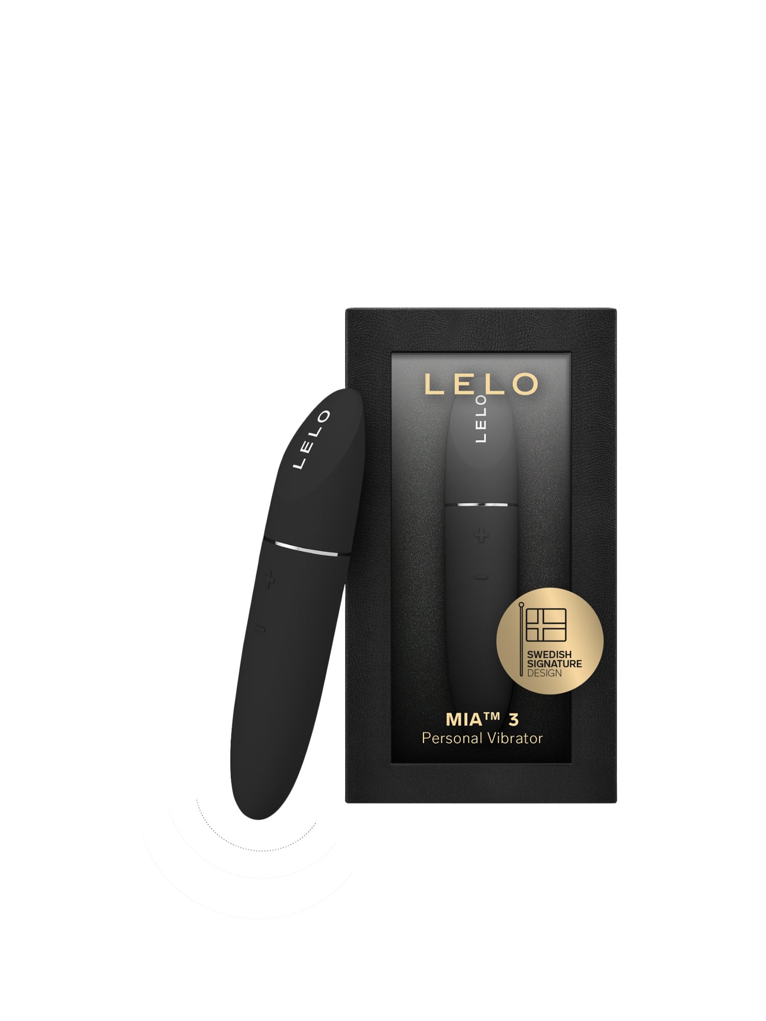 Product image 2 of 8, which shows LELO MIA 3 Sex Toy, Black