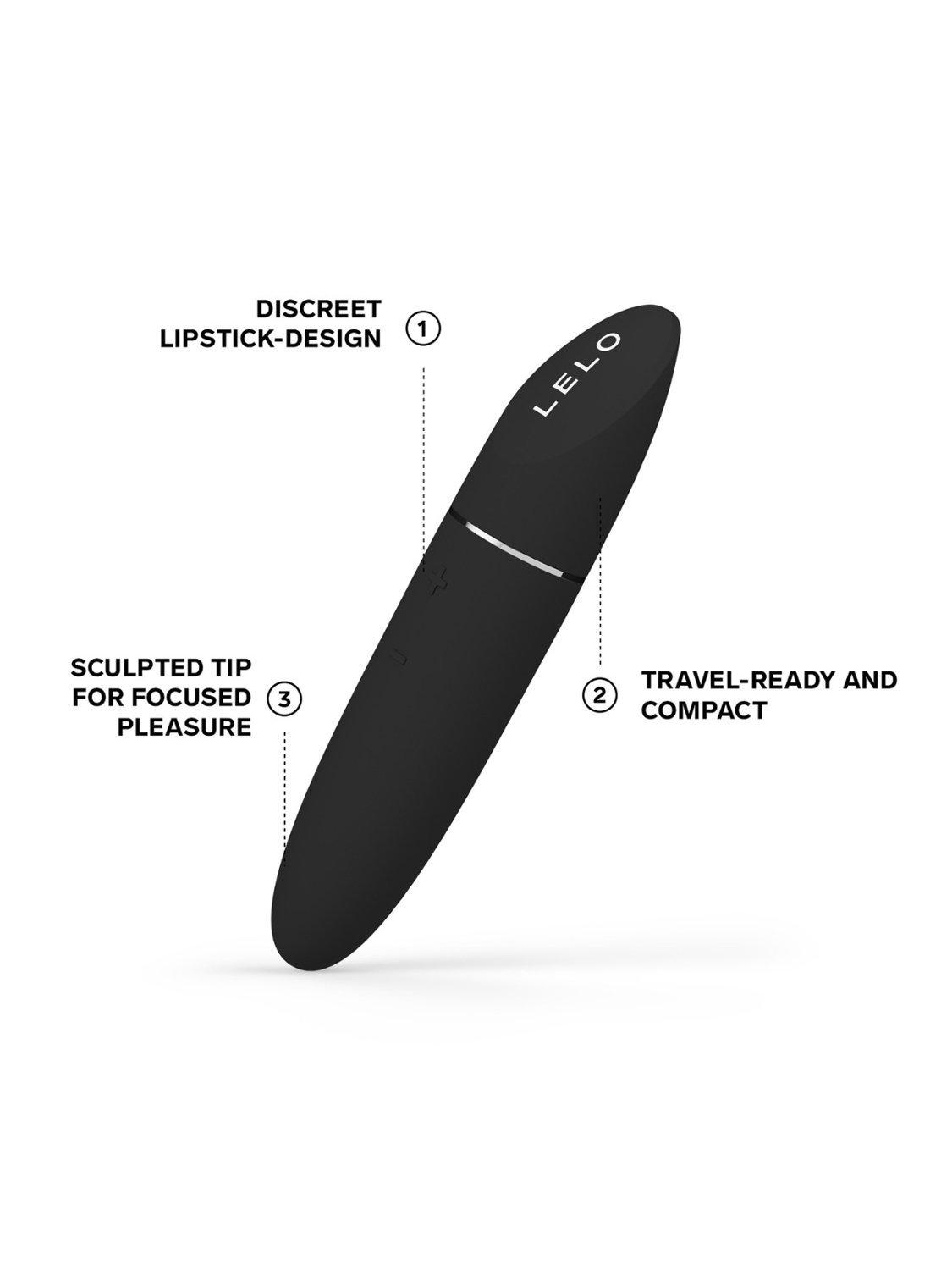 Product image 3 of 8, which shows LELO MIA 3 Sex Toy, Black