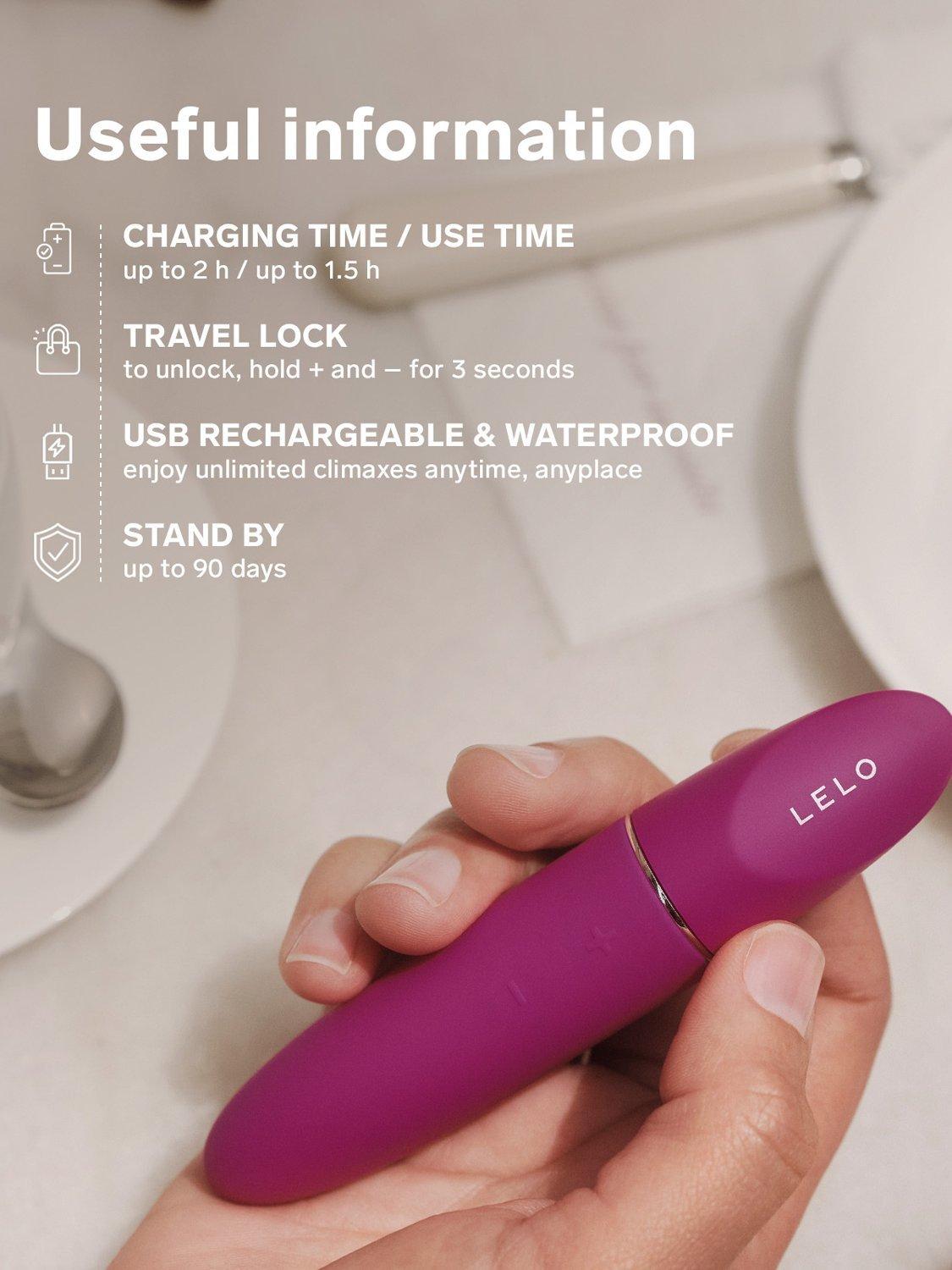 Product image 5 of 8, which shows LELO MIA 3 Sex Toy, Black