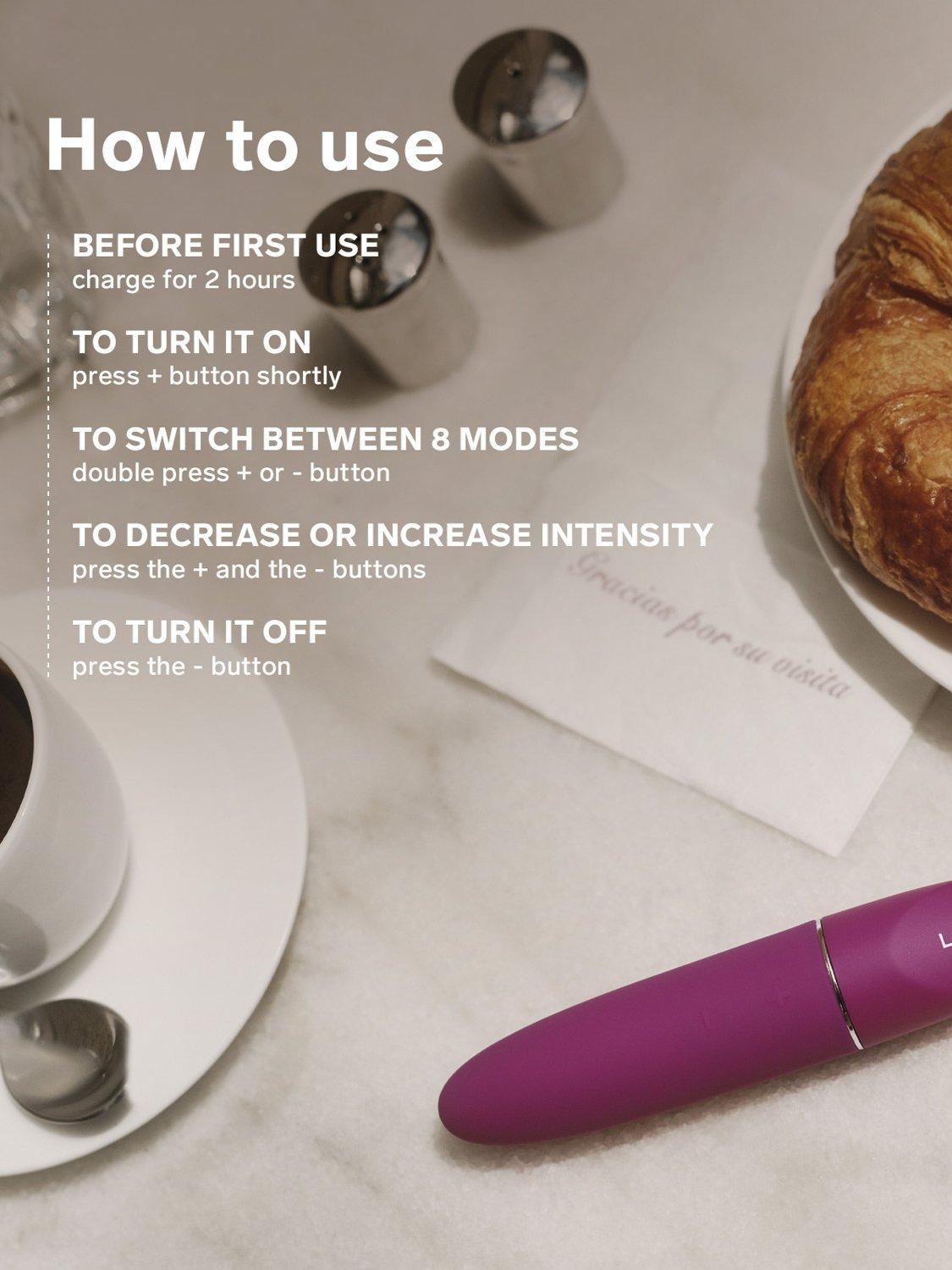 Product image 6 of 8, which shows LELO MIA 3 Sex Toy, Black