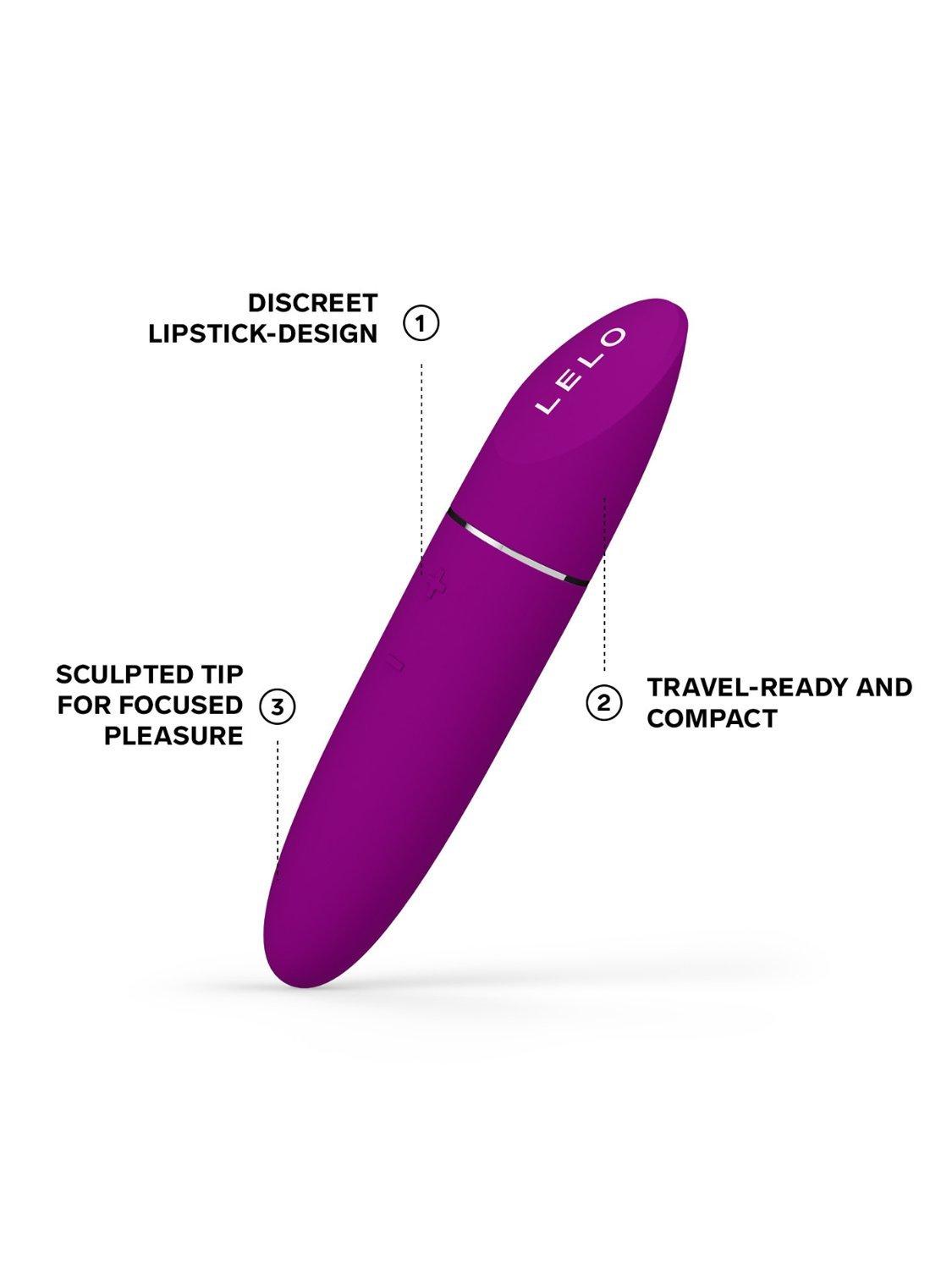 Product image 3 of 8, which shows LELO MIA 3 Sex Toy, Deep Rose