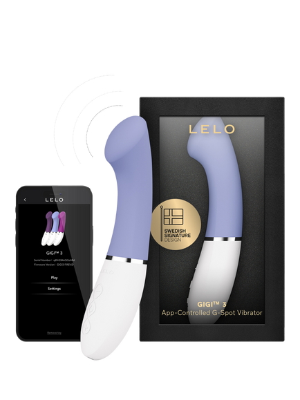 LELO GIGI 3 Sex Toy, Blue - view 2, Blue