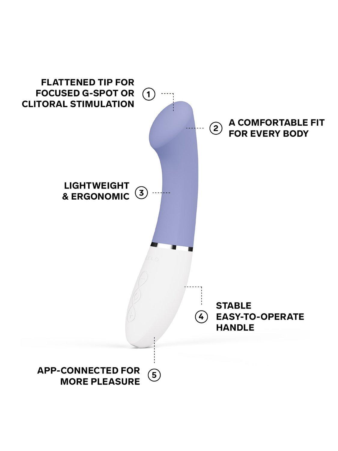Product image 3 of 8, which shows LELO GIGI 3 Sex Toy, Blue