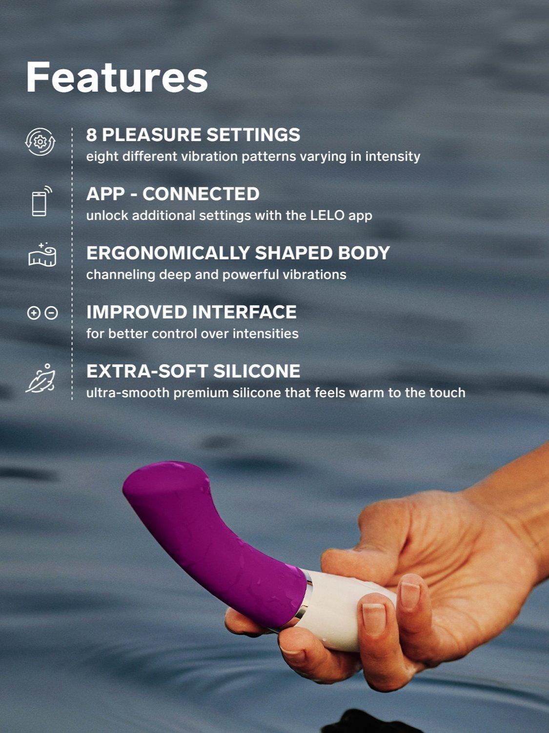 Product image 4 of 8, which shows LELO GIGI 3 Sex Toy, Blue
