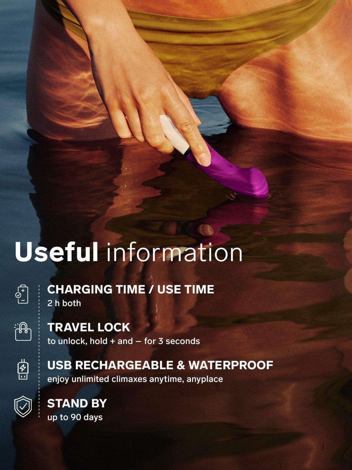 Product image 5 of 8, which shows LELO GIGI 3 Sex Toy, Blue