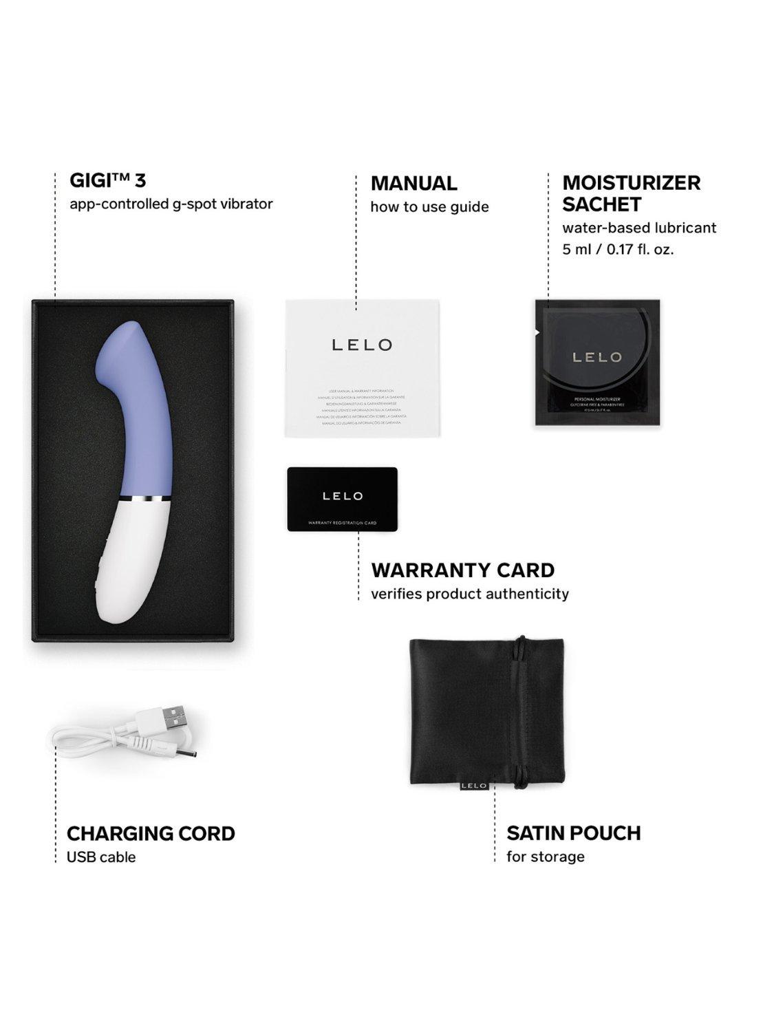 Product image 7 of 8, which shows LELO GIGI 3 Sex Toy, Blue