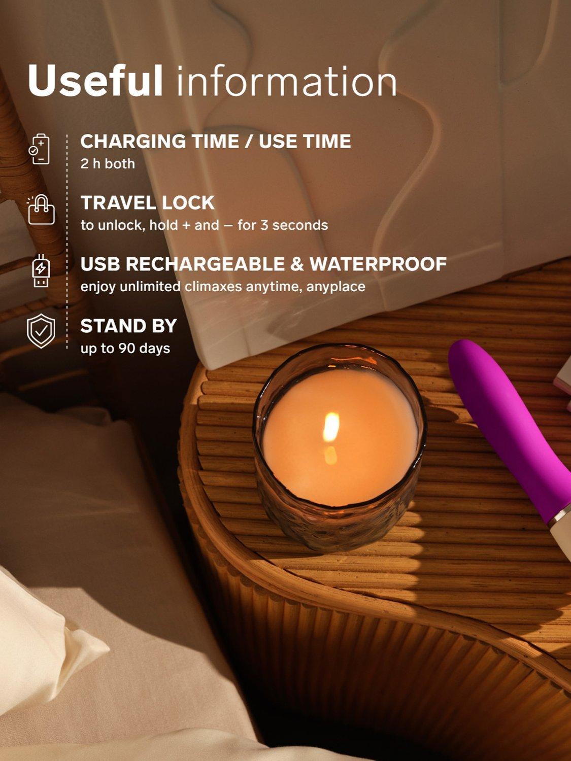 Product image 5 of 8, which shows LELO LIV 3 Sex Toy, Plum