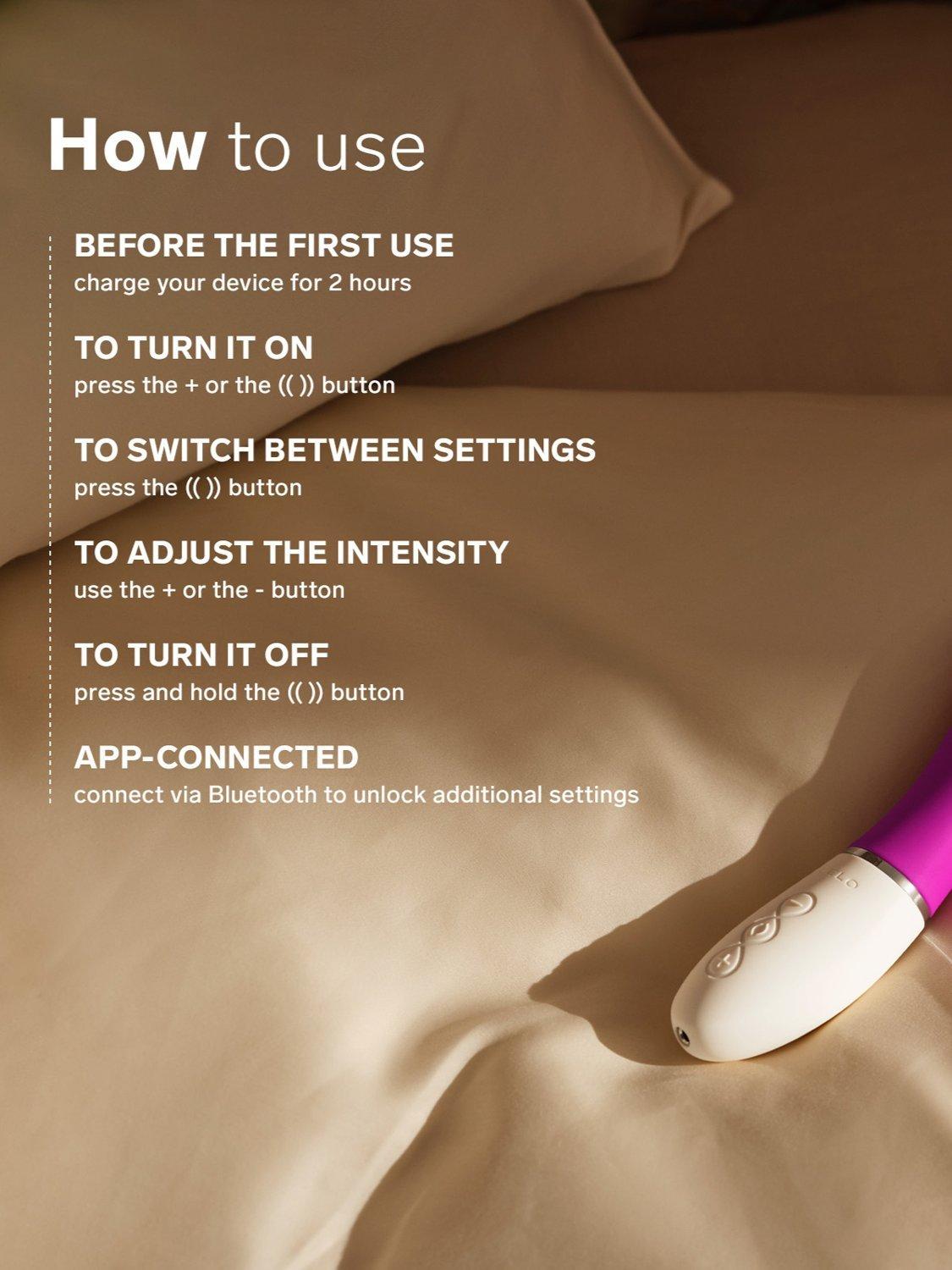 Product image 6 of 8, which shows LELO LIV 3 Sex Toy, Plum