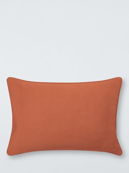 John Lewis Zita Cushion - view 2, Blue/Multi