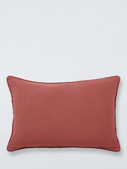 John Lewis Zita Cushion - view 2, Cocoa/Multi