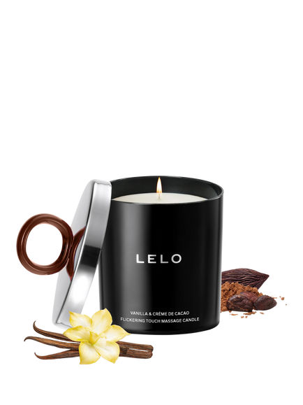 LELO Flickering Touch Massage Candle, Black Peppper and Pomegranate, 400g - view 2, Vanilla