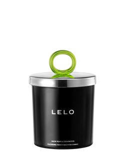 LELO Flickering Touch Massage Candle, Black Peppper and Pomegranate, 400g, Pear