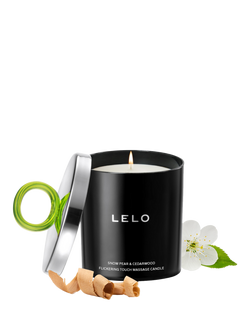 LELO Flickering Touch Massage Candle, Black Peppper and Pomegranate, 400g - view 2, Pear