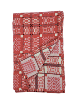 Melin Tregwynt Knot Garden Lambswool Throw, Mafon