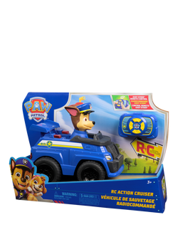 Paw Patrol Chase Remote Control Police Car Action Cruiser, Blue - view 2, Multi Multi