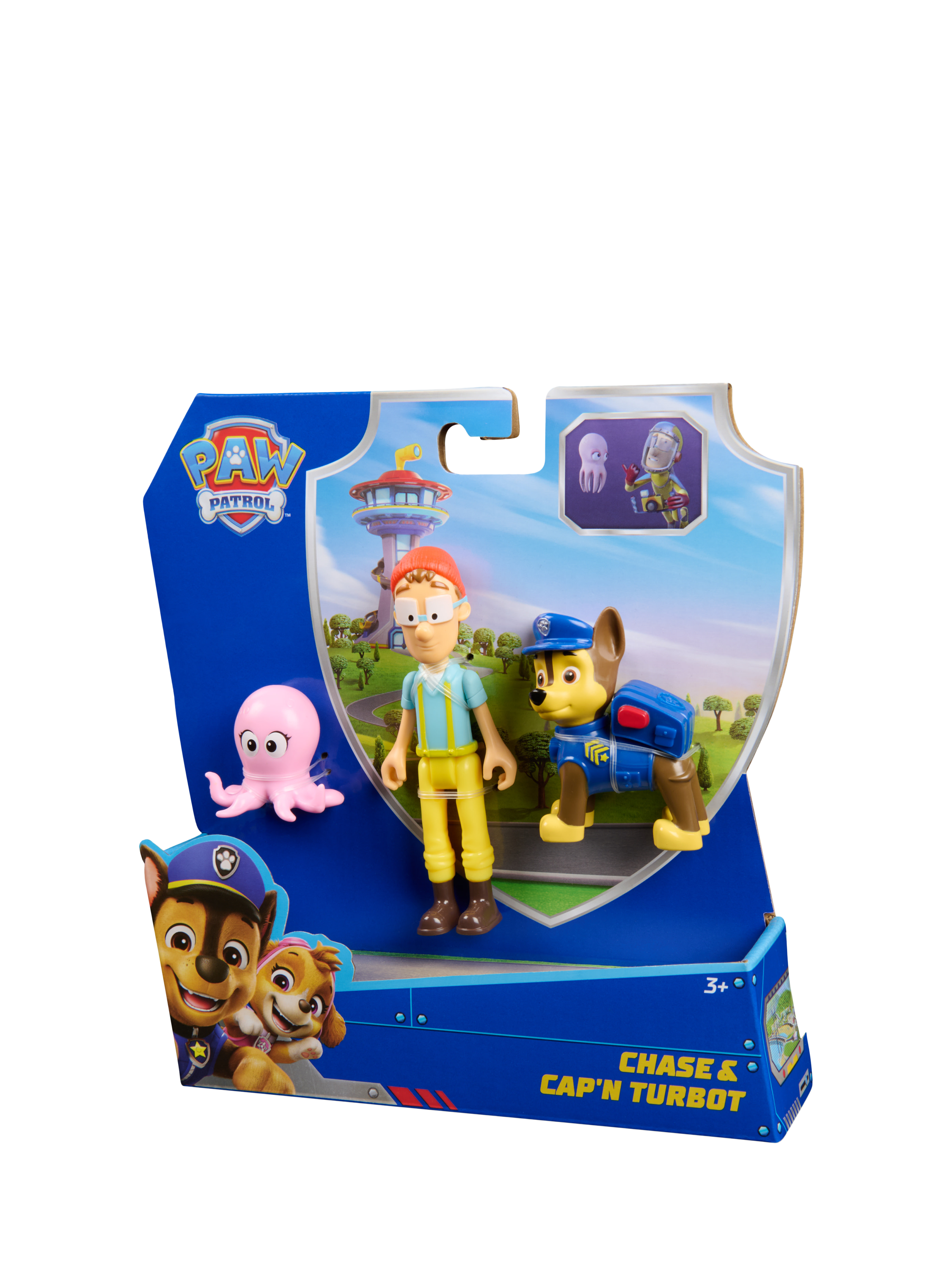 Paw Patrol Chase & Captain Turbot Figure Pack