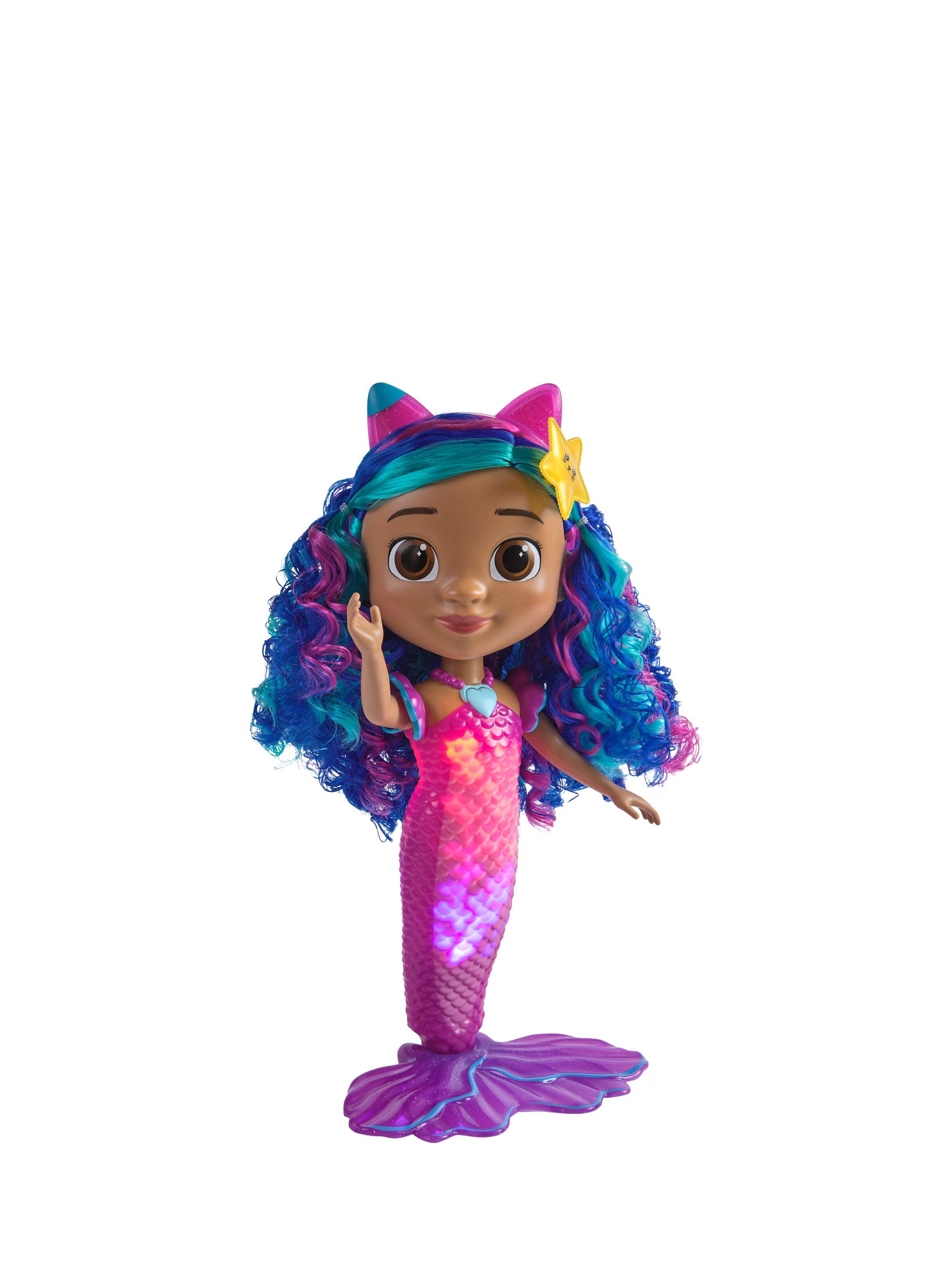 Gabby's Dollhouse The Movie with the Sing Shine Mermaid Gabby