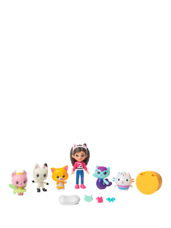 Gabby's Dollhouse The Movie Cat-venure Crew Pack, Multi Multi