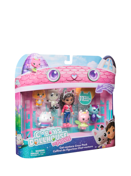 Gabby's Dollhouse The Movie Cat-venure Crew Pack - view 2, Multi Multi