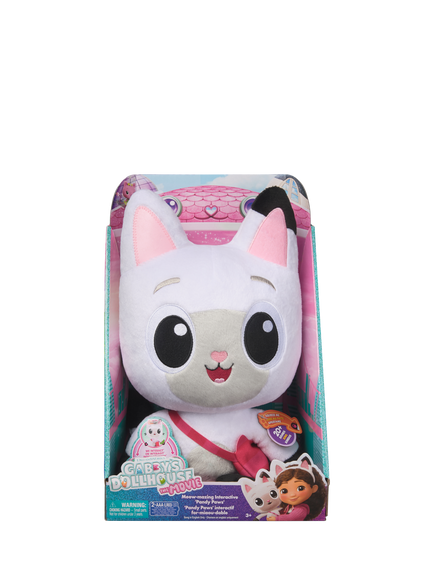 Gabby's Dollhouse The Movie Meow-mazing Interactive Pandy Paws Plush Toy - view 2, Multi Multi