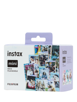 Fujifilm instax™ Mini Film, Deco Bundle, 30 Shots - view 2, Multi