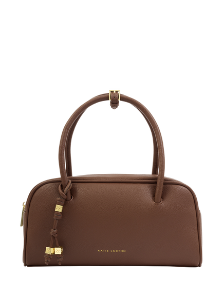 Katie Loxton Hadley Bowling Bag, Dark Chocolate, Dark Chocolate