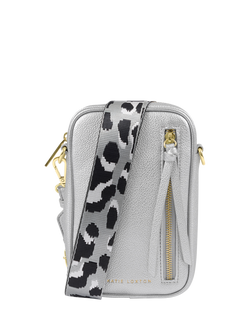 Katie Loxton Hallie Small Crossbody Bag, Silver, Silver