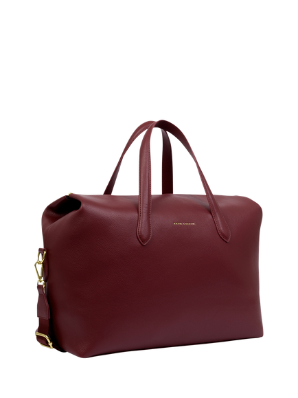 Katie Loxton Milan Cabin Bag, Cherry - view 2, Cherry