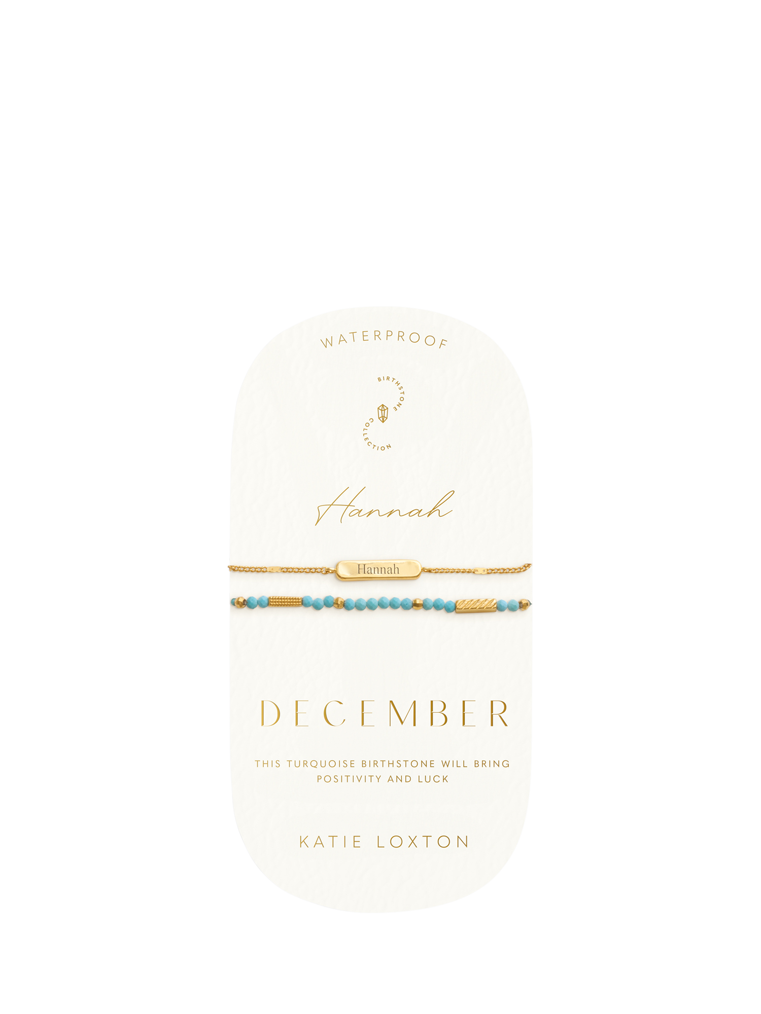 Product image 4 of 5, which shows Katie Loxton Birthstone Bracelet, December