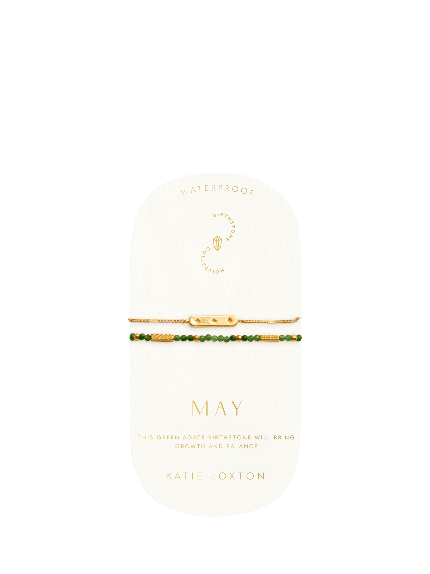 Product image 4 of 5, which shows Katie Loxton Birthstone Bracelet, May