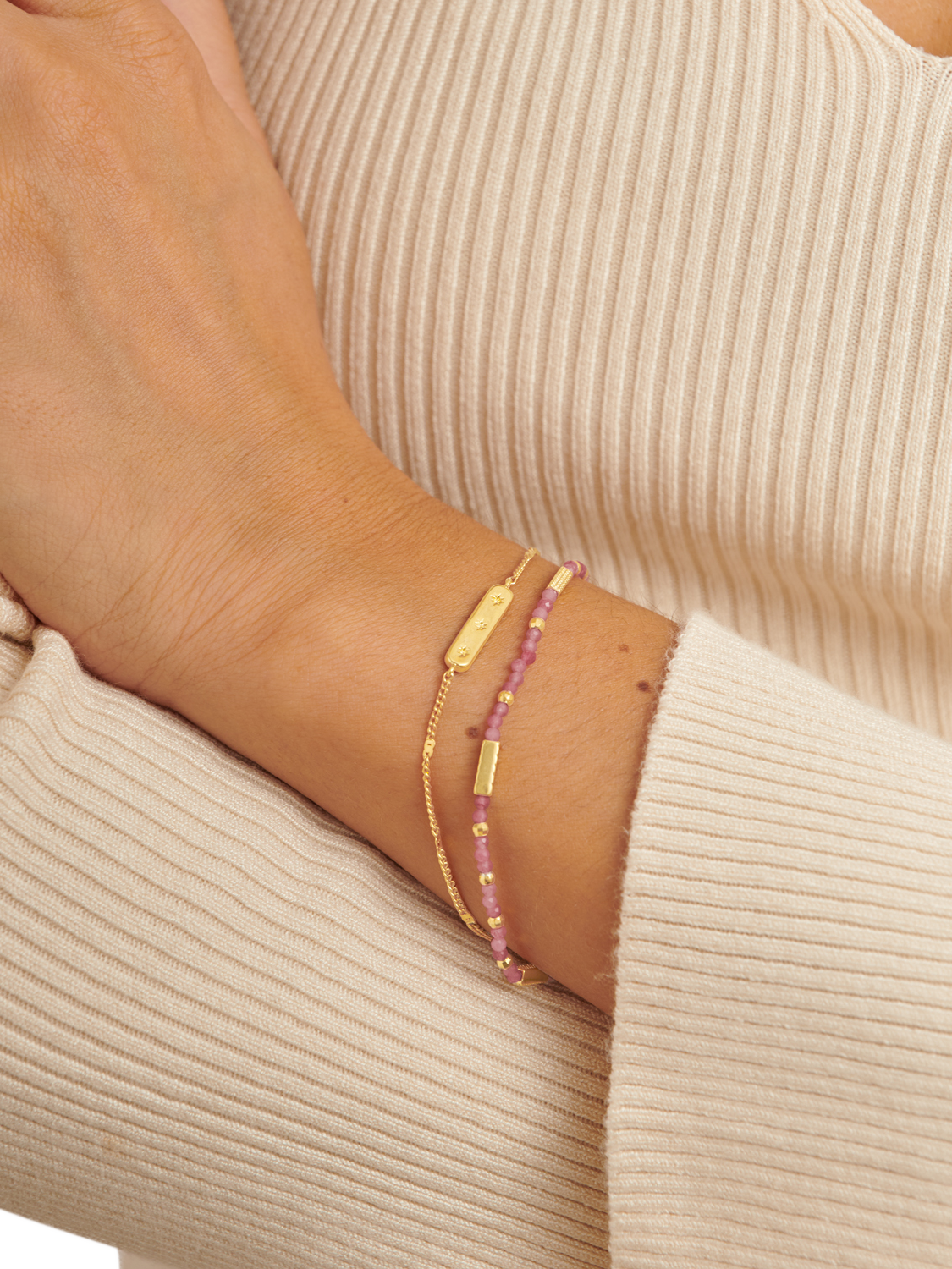 Product image 3 of 5, which shows Katie Loxton Birthstone Bracelet, October