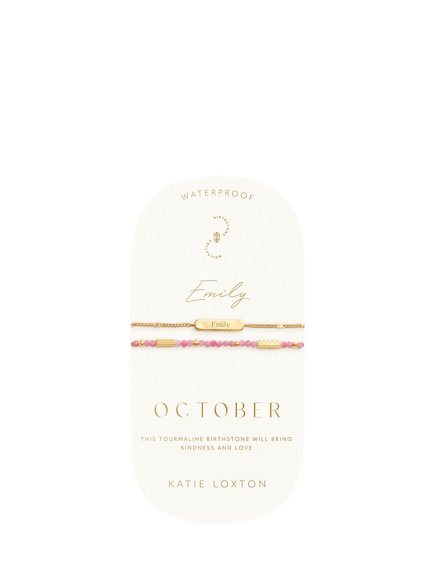 Product image 4 of 5, which shows Katie Loxton Birthstone Bracelet, October