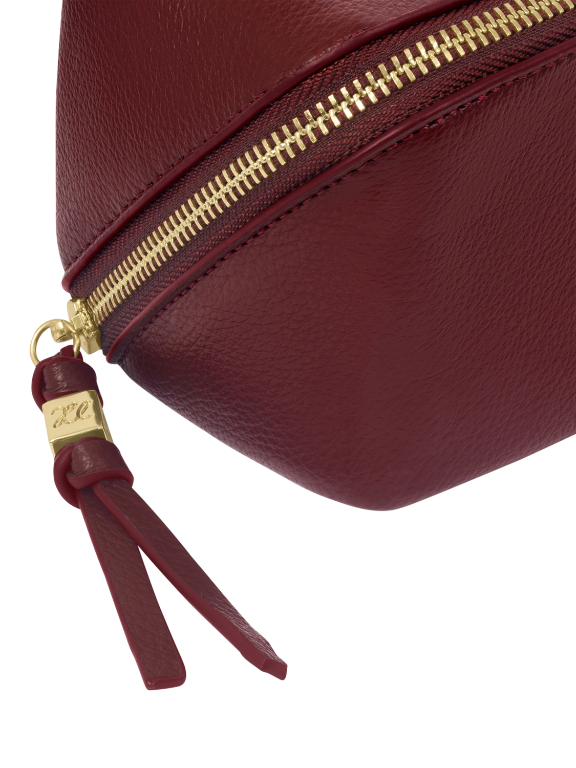 Product image 3 of 4, which shows Katie Loxton Fold Out Mirror Wash Bag, Cherry