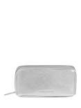 Katie Loxton Fold Out Mirror Wash Bag, Silver Crackle
