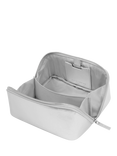 Katie Loxton Fold Out Mirror Wash Bag, Silver Crackle