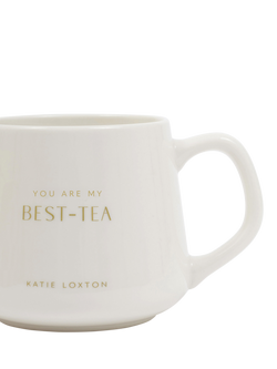 Katie Loxton My Best-Tea Mug, 360ml, Red Multi - view 2, Red Multi