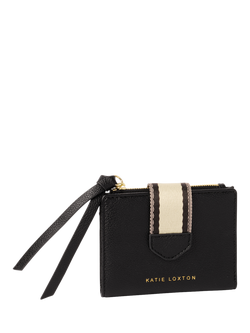 Katie Loxton Hallie Canvas Strap Purse, Black - view 2, Black