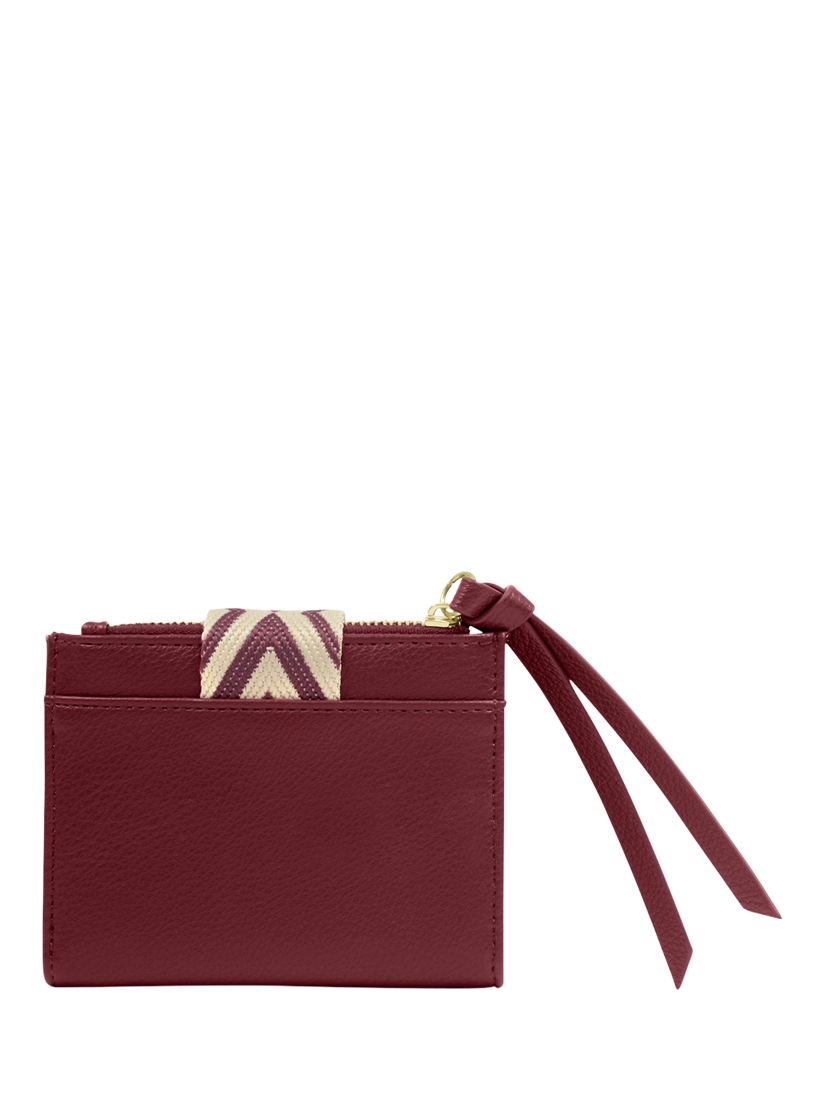 Product image 3 of 4, which shows Katie Loxton Hallie Canvas Strap Purse, Cherry