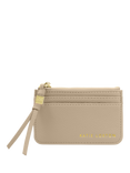 Katie Loxton Charm Detail Card Holder, Light Taupe
