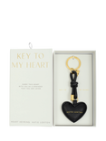 Katie Loxton Key To My Heart Keyring, Black